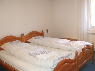 Schlafzimmer - Ferienhaus Wetterhorn
