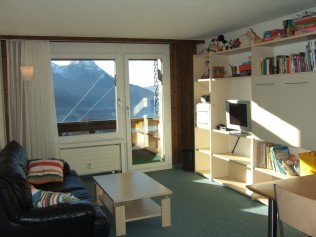 Wohnzimmer - Ferienhaus Wetterhorn