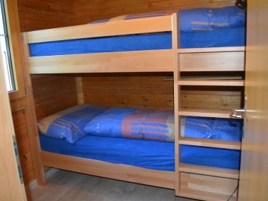 Schlafzimmer - Ferienhaus Wildente