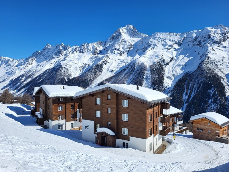 Aussenansicht im Winter - Ferienpark Alpine Village