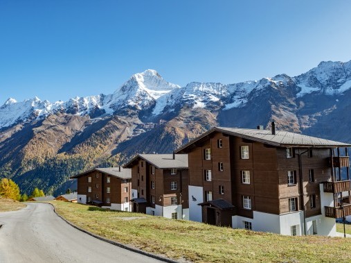Aussenansicht im Sommer - Ferienpark Alpine Village