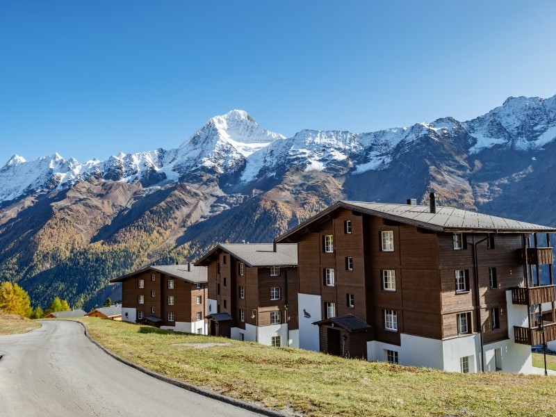 Vue extérieure en été - Parc de vacances Alpine Village