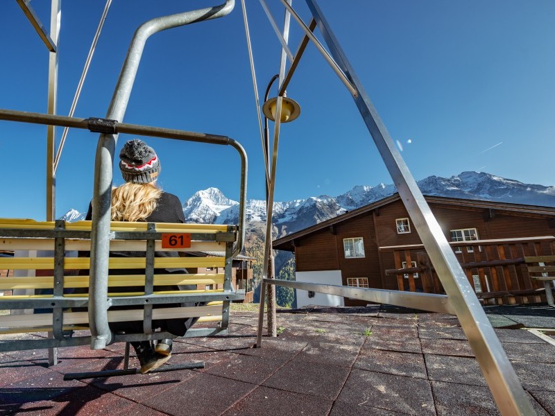 Vue extérieure en été - Parc de vacances Alpine Village