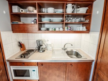 Küche - Ferienpark Alpine Village