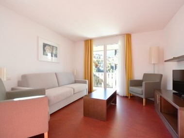 Wohnzimmer - Ferienresidenz Surses Alpin