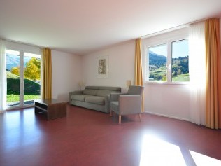 Wohnzimmer - Ferienresidenz Surses Alpin