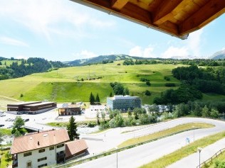 Aussicht vom Balkon - Ferienresidenz Surses Alpin