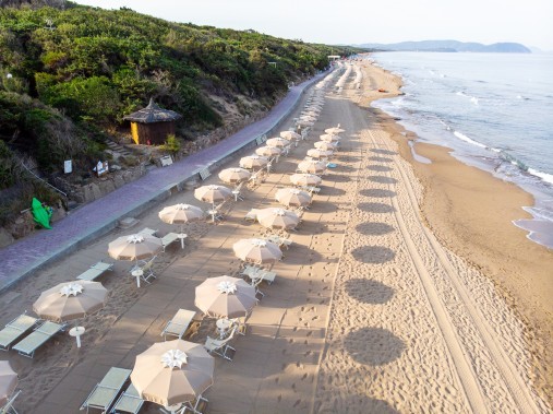 Plage directement au centre de vacances - Riva degli Etruschi San Vincenzo