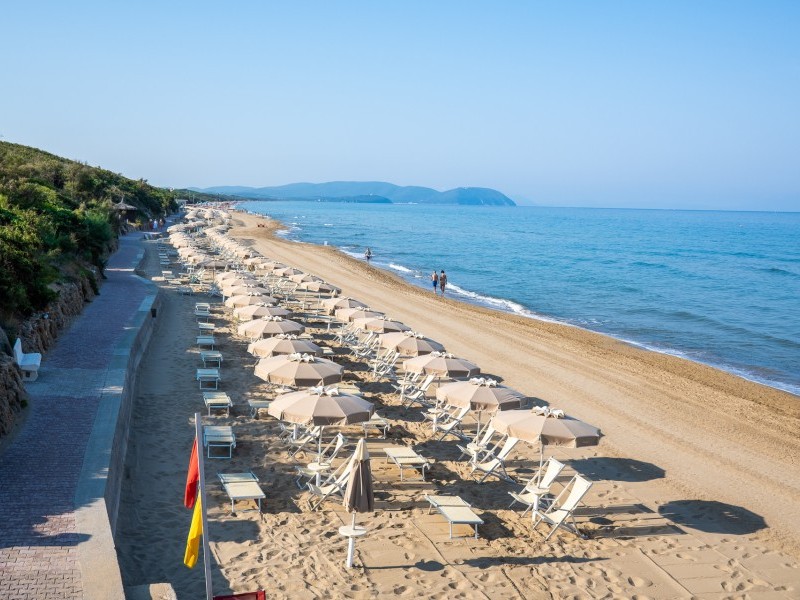Plage directement au centre de vacances - Riva degli Etruschi San Vincenzo
