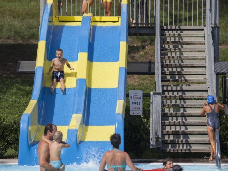 Schwimmbad - Feriensiedlung I Grappoli