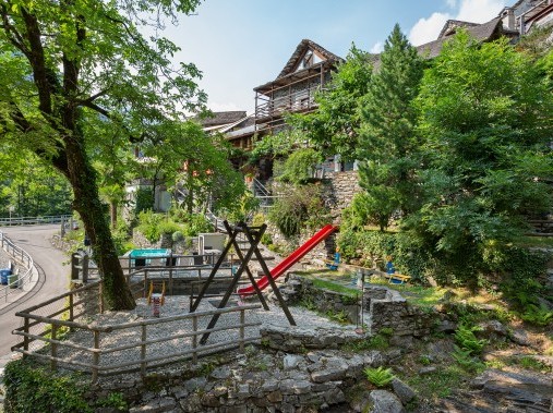 Exterior view of the holiday complex - Rustici della Verzasca