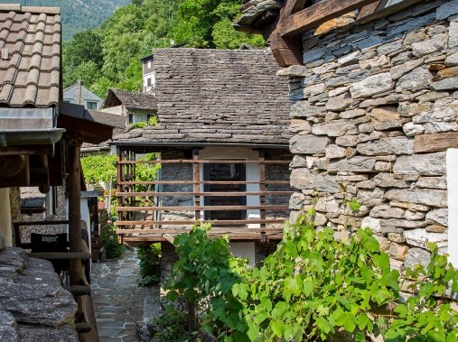 Exterior view of the holiday complex - Rustici della Verzasca