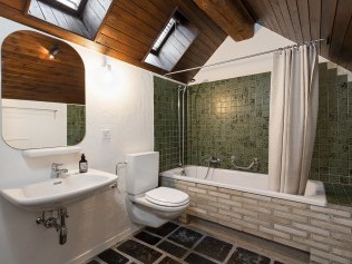 Badezimmer - Feriensiedlung Rustici della Verzasca