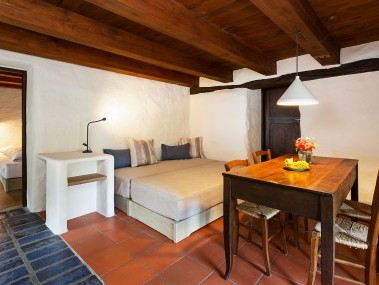 Wohnzimmer - Feriensiedlung Rustici della Verzasca