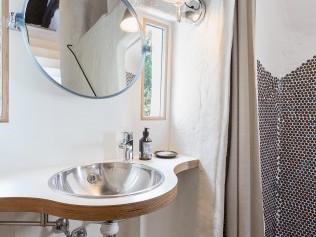 Badezimmer - Feriensiedlung Rustici della Verzasca