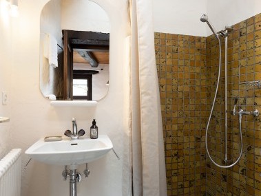 Badezimmer - Feriensiedlung Rustici della Verzasca