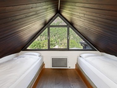 Schlafzimmer - Feriensiedlung Rustici della Verzasca
