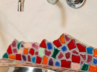 Badezimmer - Feriensiedlung Rustici della Verzasca