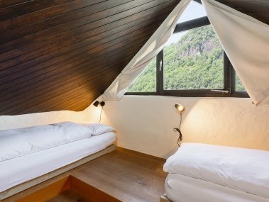 Schlafzimmer - Feriensiedlung Rustici della Verzasca