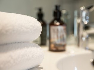 Badezimmer - Feriensiedlung Rustici della Verzasca