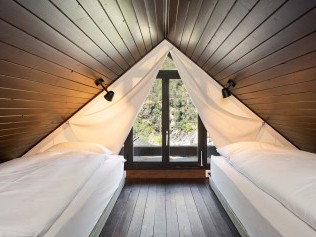 Schlafzimmer - Feriensiedlung Rustici della Verzasca