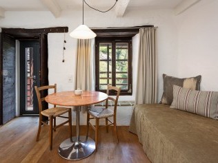 Wohnzimmer - Feriensiedlung Rustici della Verzasca