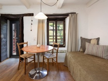 Wohnzimmer - Feriensiedlung Rustici della Verzasca