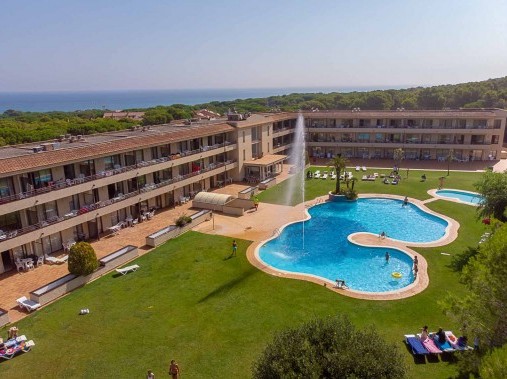 Vista sulla struttura di vacanze - Golf Beach Residence Pals
