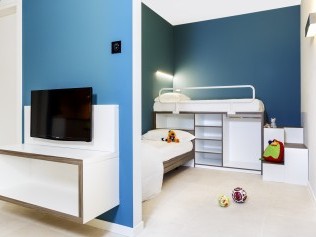 Kinderzimmer ohne abschliessbare Türe - Golfo del Sole