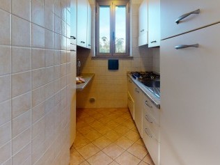 Küche - Ferienwohnung - Golfo del Sole