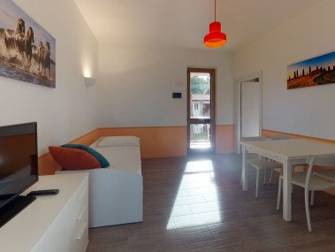 Wohnzimmer - Ferienwohnung - Golfo del Sole