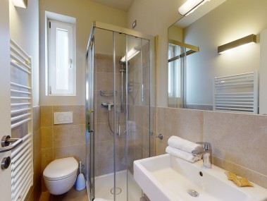 Badezimmer - Ferienwohnung - Golfo del Sole