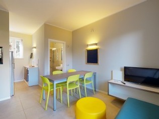 Wohnzimmer - Ferienwohnung - Golfo del Sole