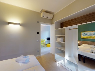 Schlafzimmer - Ferienwohnung - Golfo del Sole