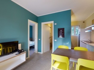 Wohnzimmer - Ferienwohnung - Golfo del Sole