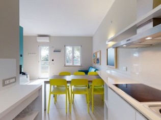 Küche - Ferienwohnung - Golfo del Sole