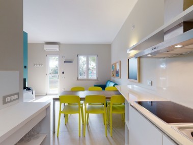 Küche - Ferienwohnung - Golfo del Sole