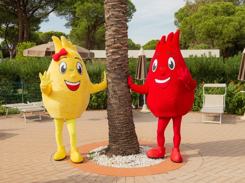 Animations pour les enfants avec Rekalino und Rekalina - Resort Golfo del Sole