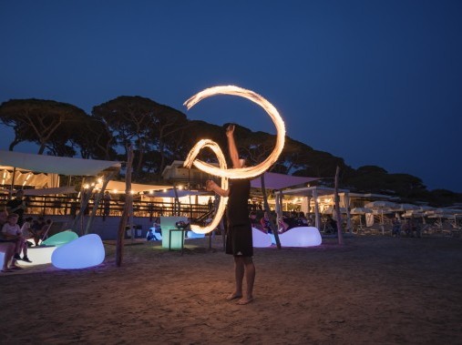 Lunghe serate in spiaggia