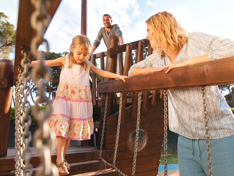 Spiel und Spass für die ganze Familie garantiert - Reka-Ferienresort Golfo del Sole