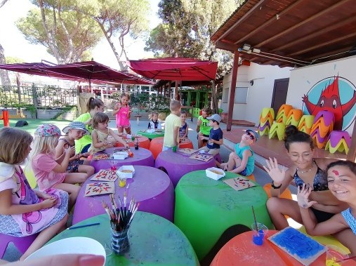 Animazioni per bambini - Resort Golfo del Sole