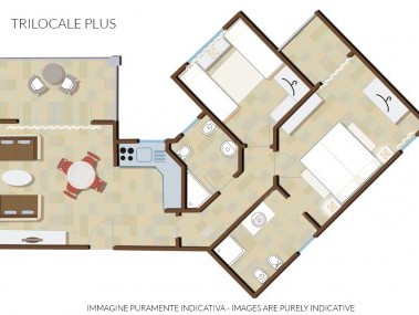 Grundrissplan - Grande Baia Resort