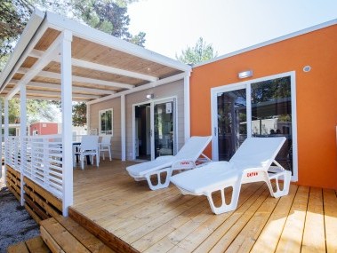 Terrasse - Holiday Resort Zaton Camping