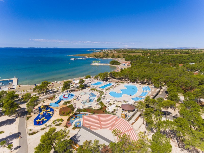 Vue sur le centre de vacances - Holiday Resort Zaton Camping