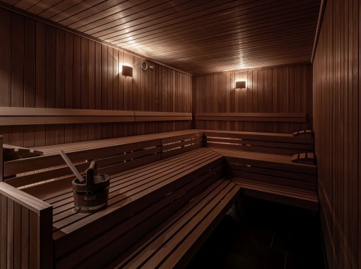 Wellnessbereich mit Sauna - Hotel Aves