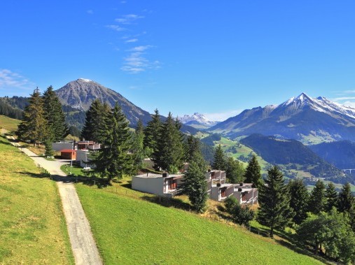 Vista esterna in estate - Leysin Lodge