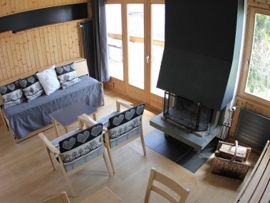 Wohnzimmer - Leysin Lodge