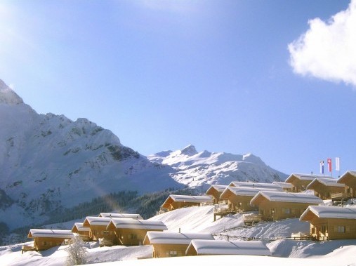 Vue extérieure en hiver - Maiensässresort Aclas Heinzenberg