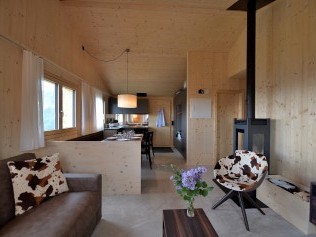 Wohnzimmer - Maiensässresort Aclas Heinzenberg