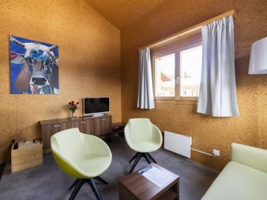 Wohnzimmer - Maiensässresort Aclas Heinzenberg